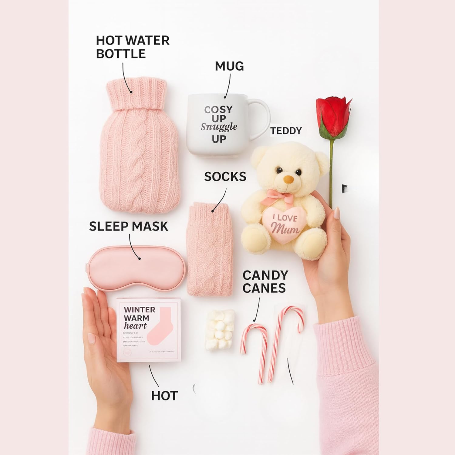 Relaxing winter care gift set