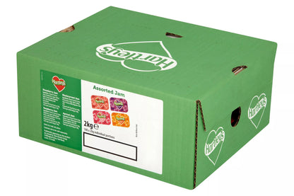 Hartleys assorted jam portions for catering and hospitality