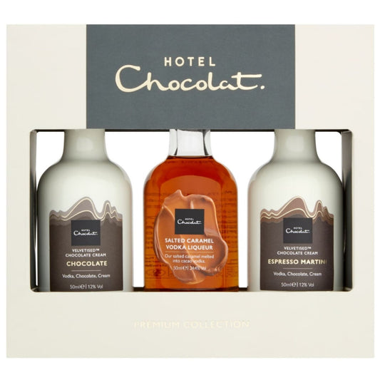 Hotel Chocolat Liqueur Trio Gift Pack 3 x 5cl