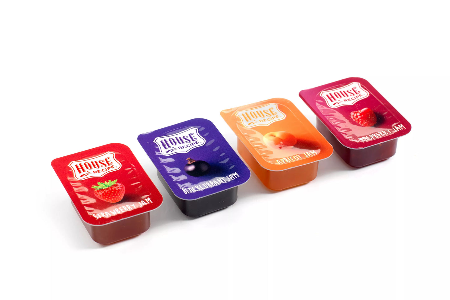 Single serve jam portions ideal for breakfast buffets