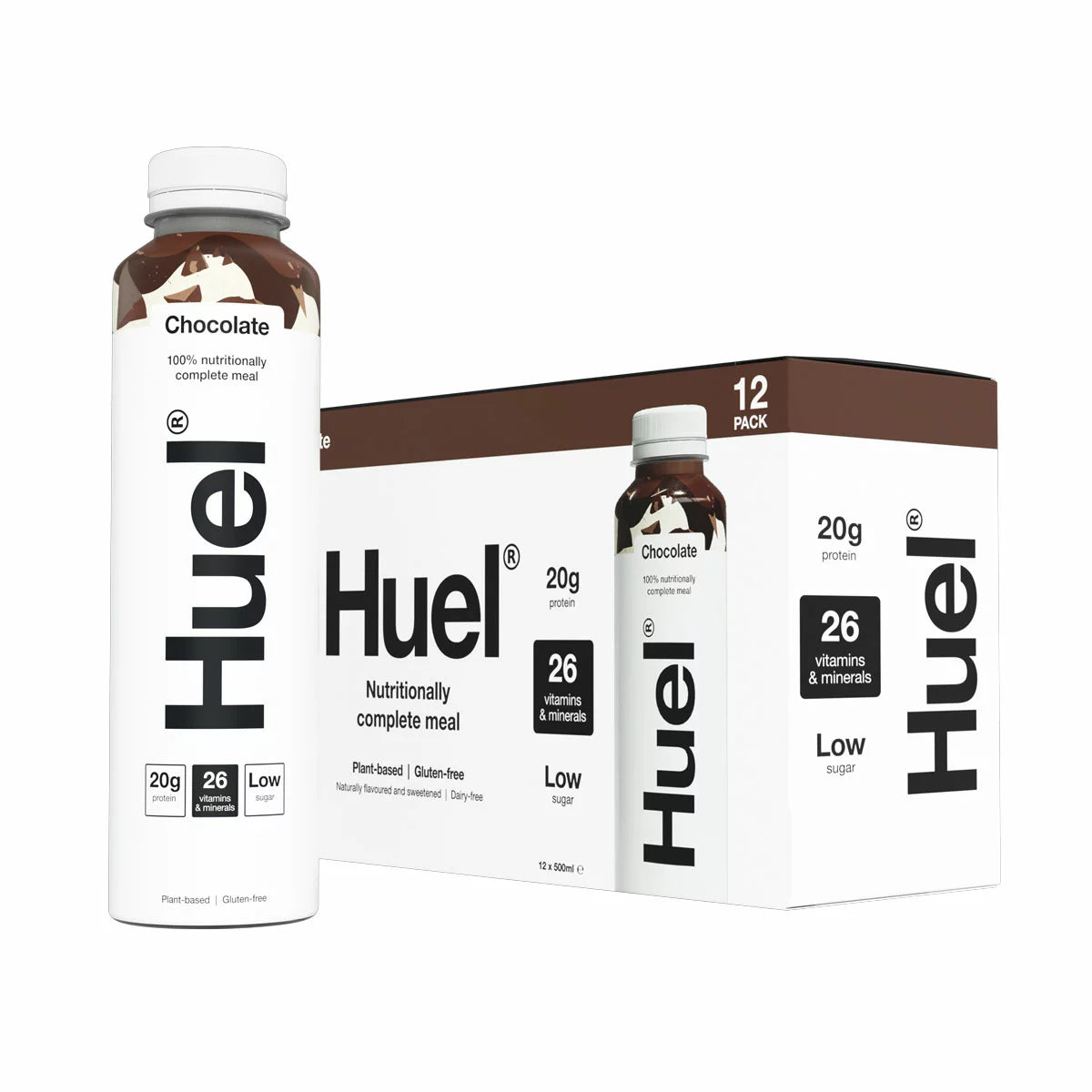 Huel Complete Meal Drink Chocolate 12 x 500ml