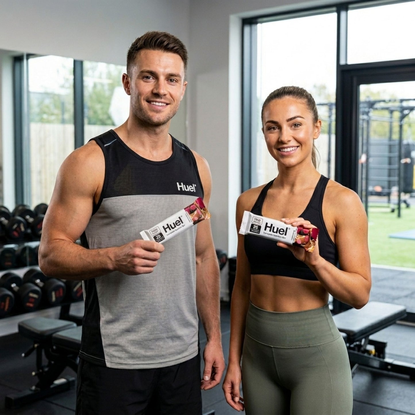 Nutritional bars for gym and fitness fuel