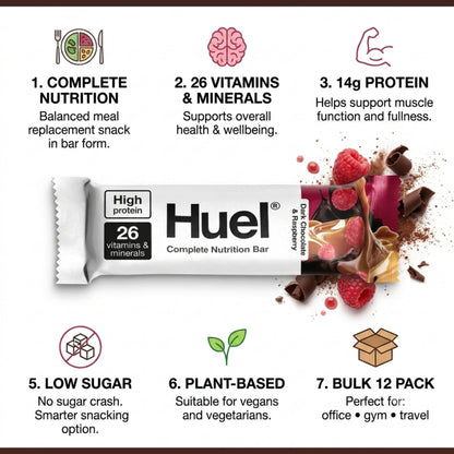 Complete nutrition bars with 26 vitamins and minerals