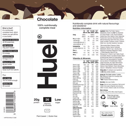 Huel ready to drink chocolate meal