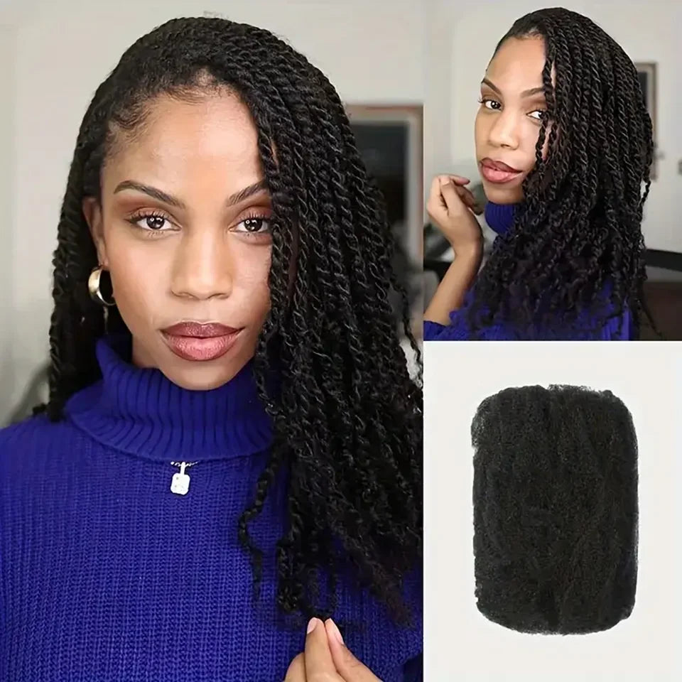 100 percent human Remy braiding hair extension