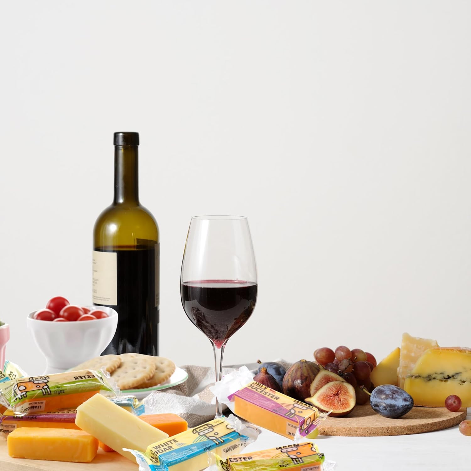 assorted cheese board selection pack