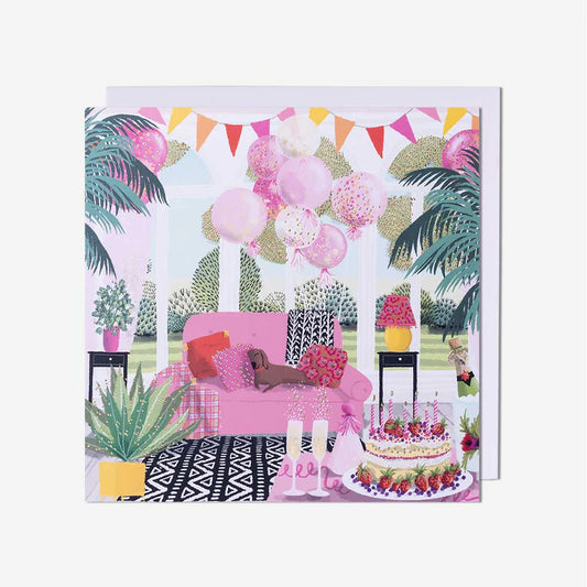 Trendy indoor celebration greeting card design perfect for special occasions and available in greeting cards near me collection