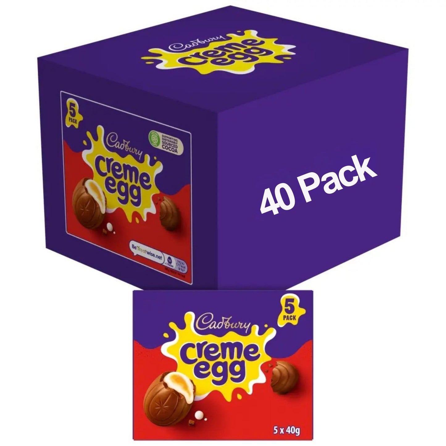 5-pack of classic Cadbury Creme Eggs