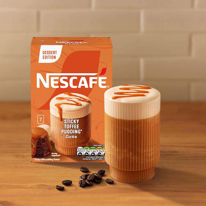 nescafe limited edition sticky toffee flavour