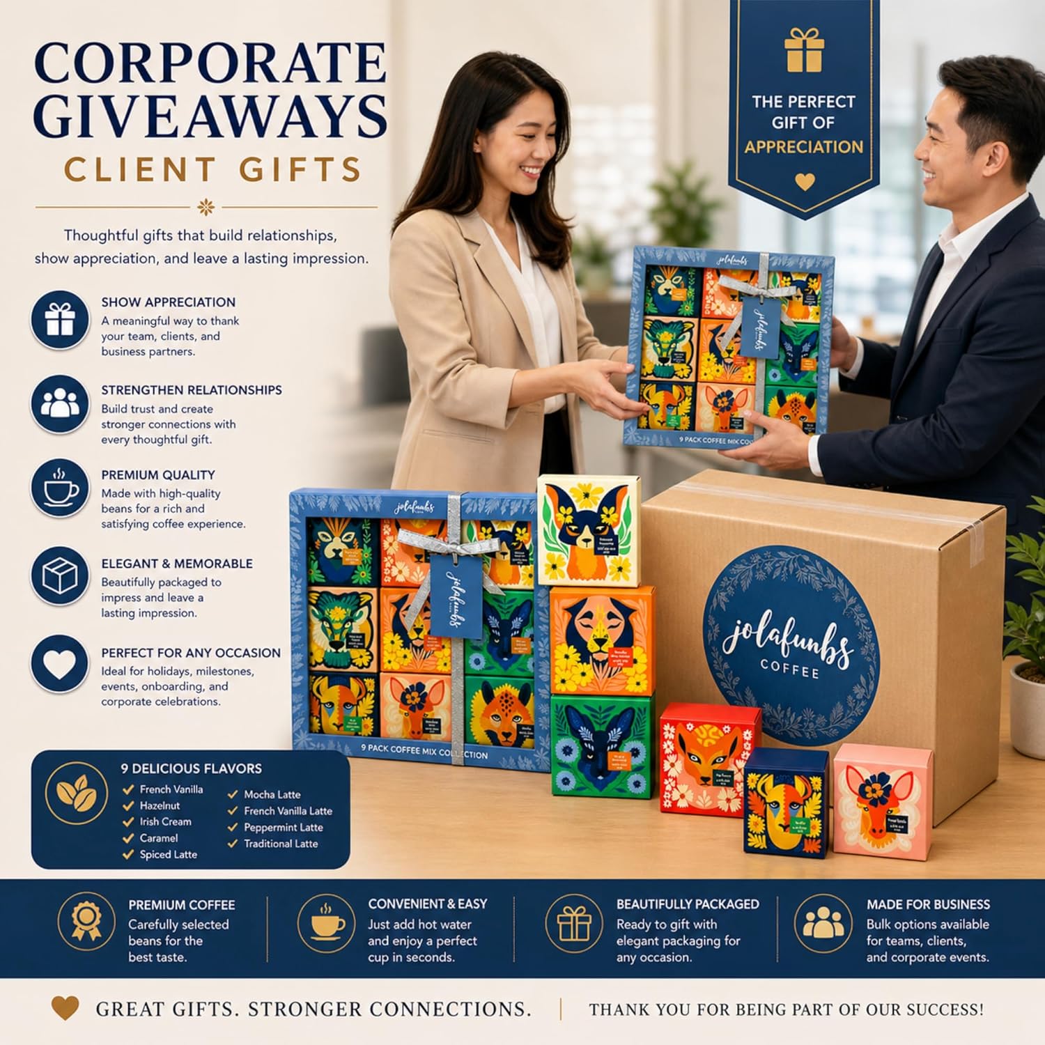 Bulk coffee giveaway set for seasonal celebrations and events