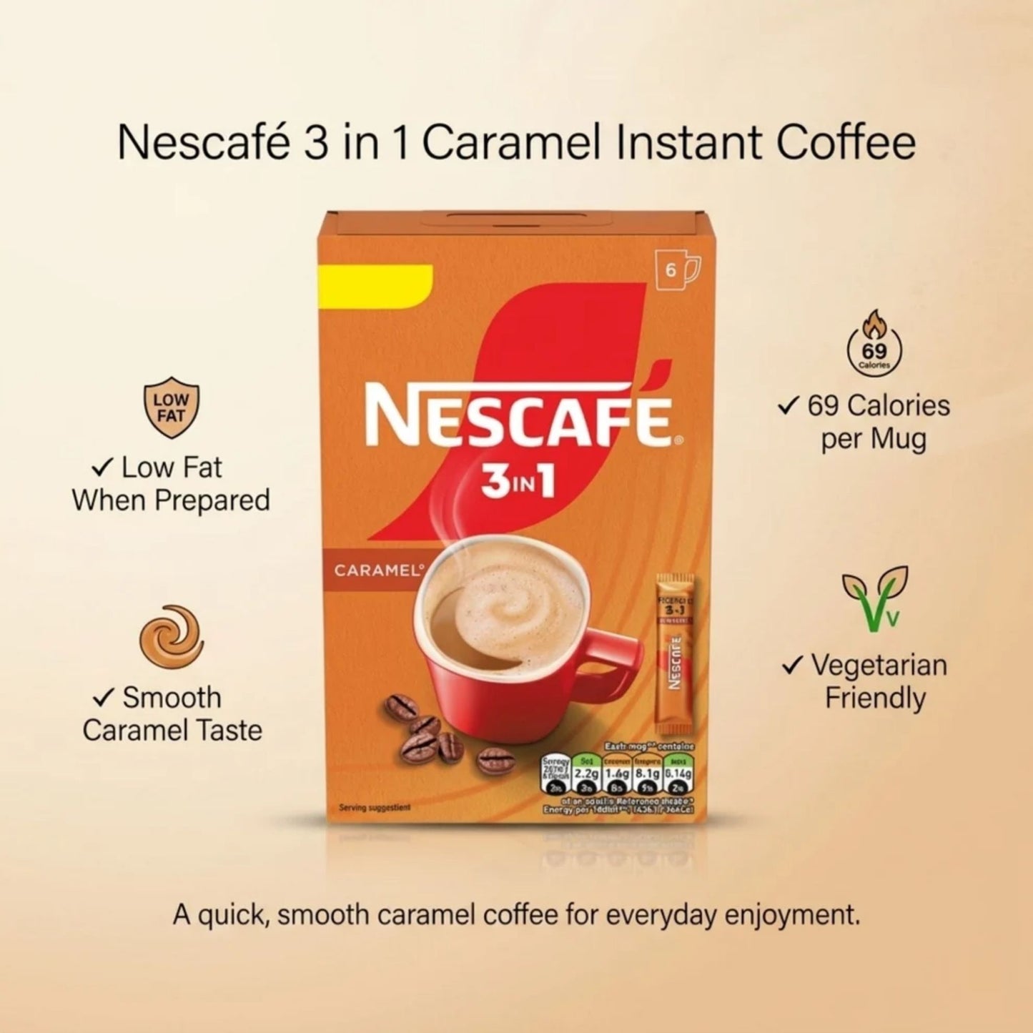 Single serve coffee sachets