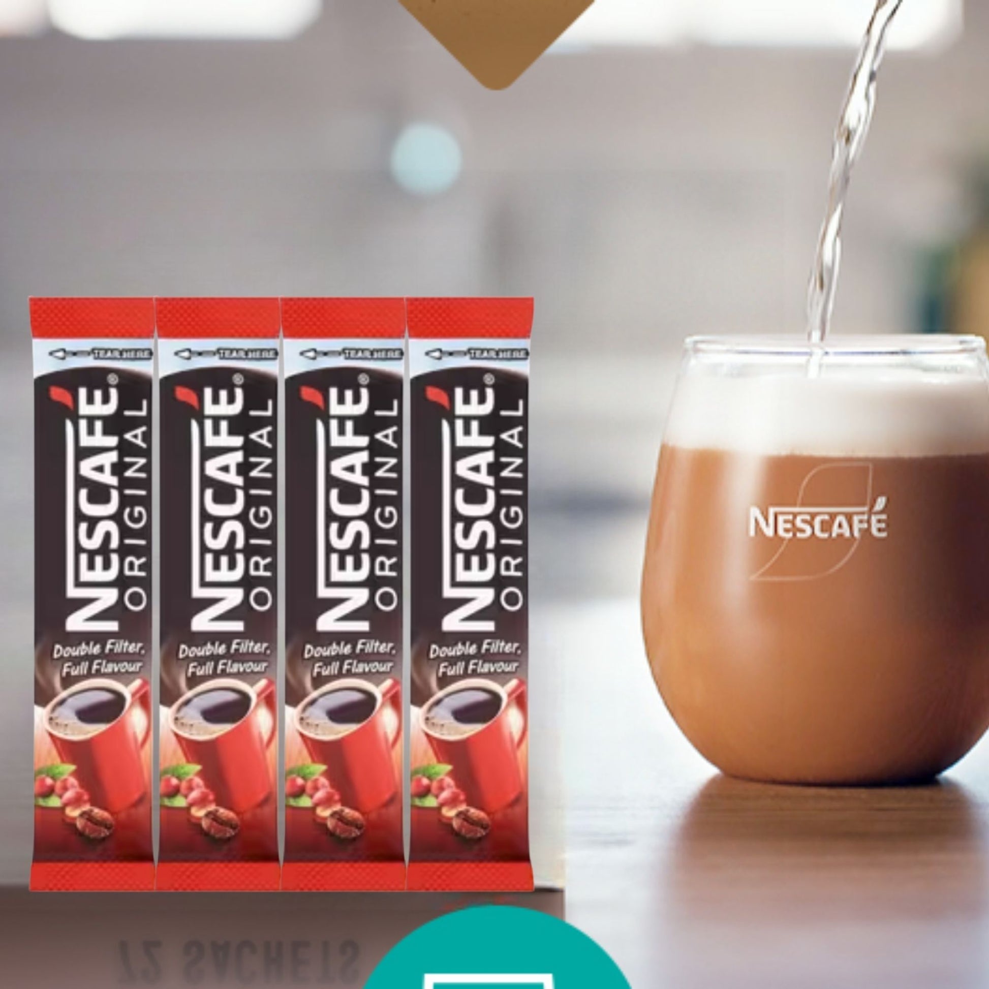 nescafe coffee sticks single serve packets for offices