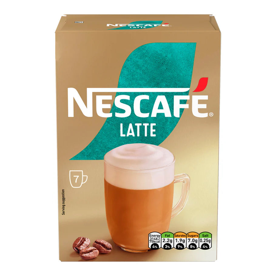 Frothy latte drink with creamy texture
