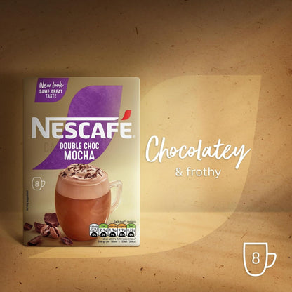 Coffee with extra chocolate