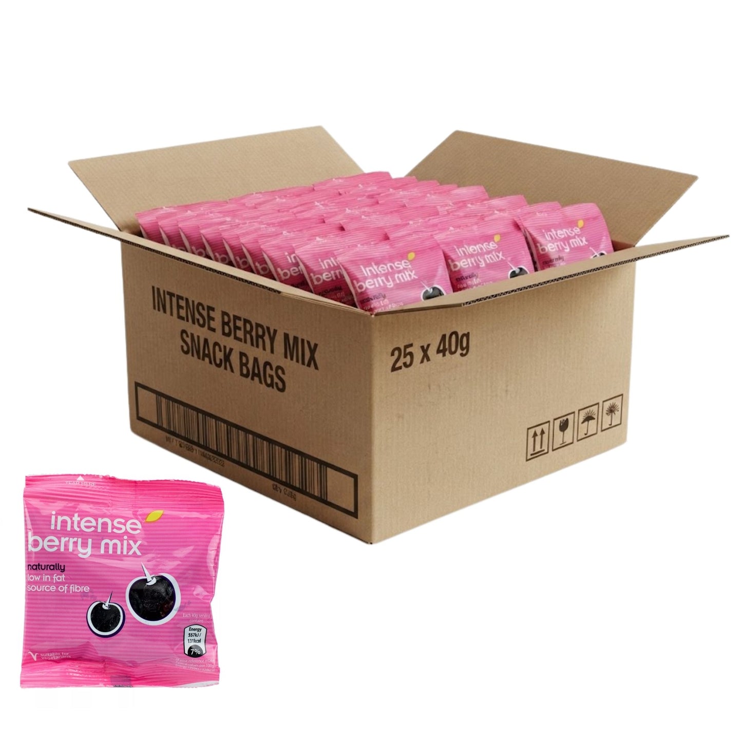 Intense Berry Mix Snack Bags 25 x 40g