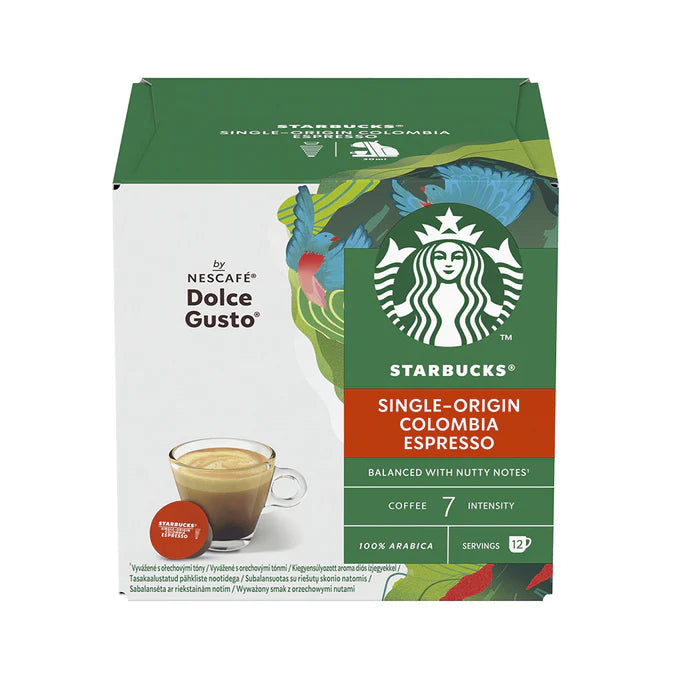 Intense dark roast espresso with floral notes