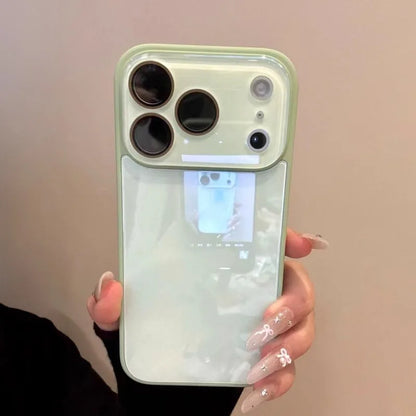 Candy colour glass case iPhone 14 13 Pro Max camera guard