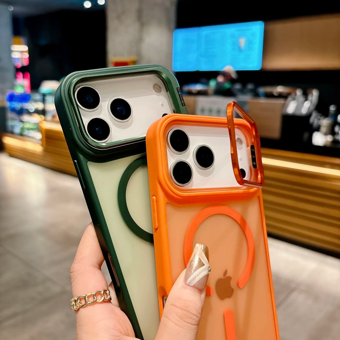 Magnetic protective phone case for selected iPhone models