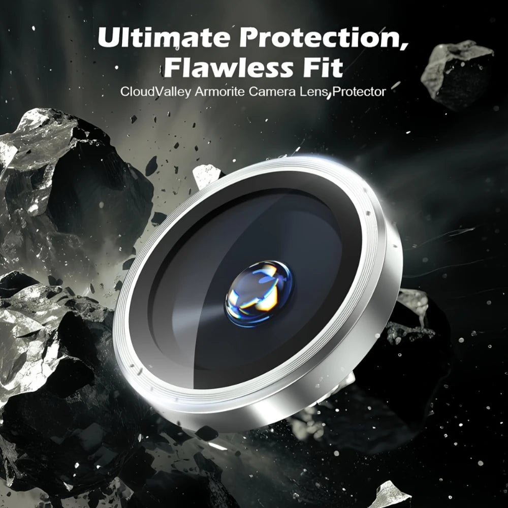 Camera lens protector for selected iPhone Pro Max models