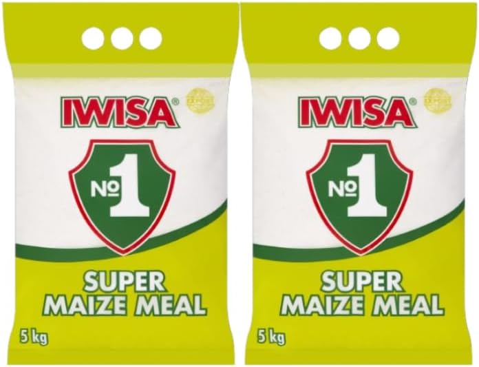 Iwisa Super Maize Meal 10kg 5kg x 2 premium South African staple
