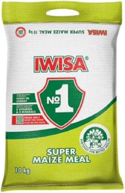 IWISA Super Maize Meal 10kg premium South African corn flour