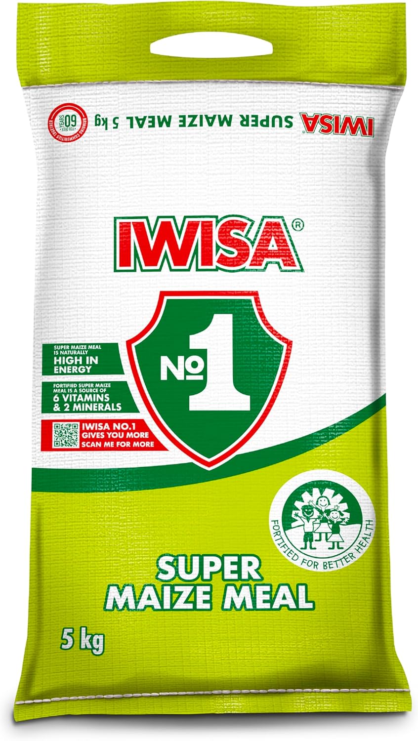 Iwisa Super Maize Meal 5kg authentic South African staple