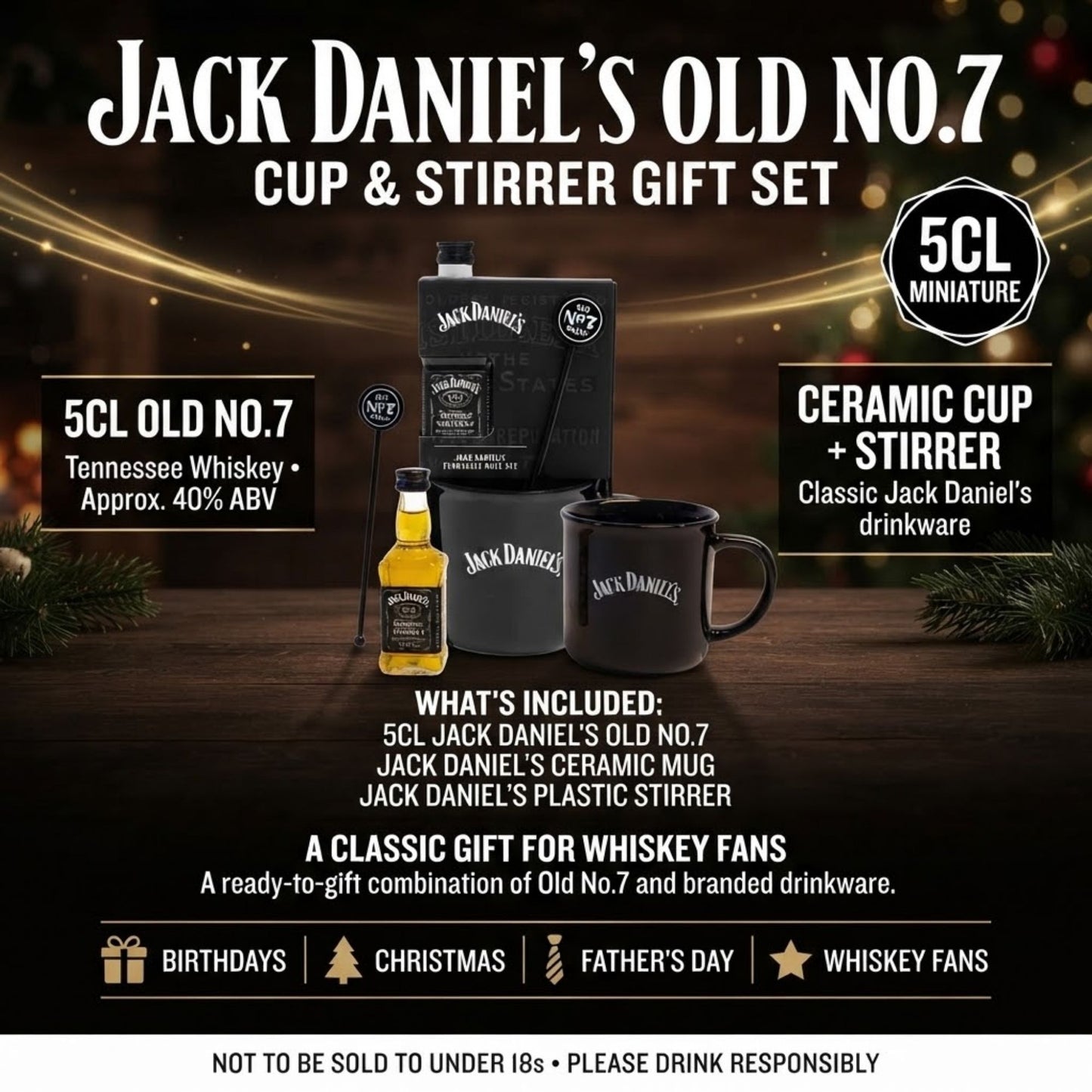 Jack Daniel's Old No.7 Tennessee Whiskey miniature
