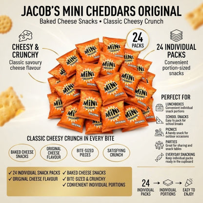 Jacob's Original cheese biscuit snacks