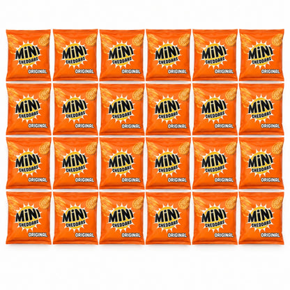 Jacob's Mini Cheddars Original Baked Cheese Snacks 24 Pack