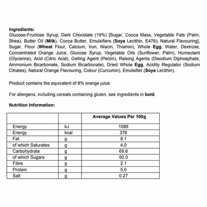 20 pack of Jaffa Cakes snack size biscuit bars for on-the-go snacking