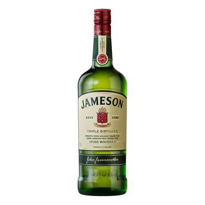 Jameson Irish Whiskey, 1L – smooth, classic Irish whiskey for a rich and balanced taste