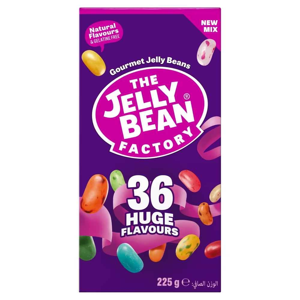 The Jelly Bean Factory 36-flavour gourmet jelly beans 225g box