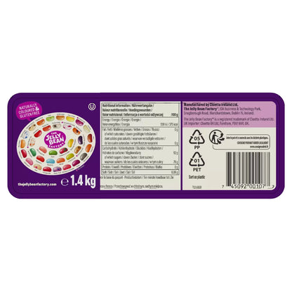 Colourful Jelly Bean Factory assorted flavours made with real fruit juice