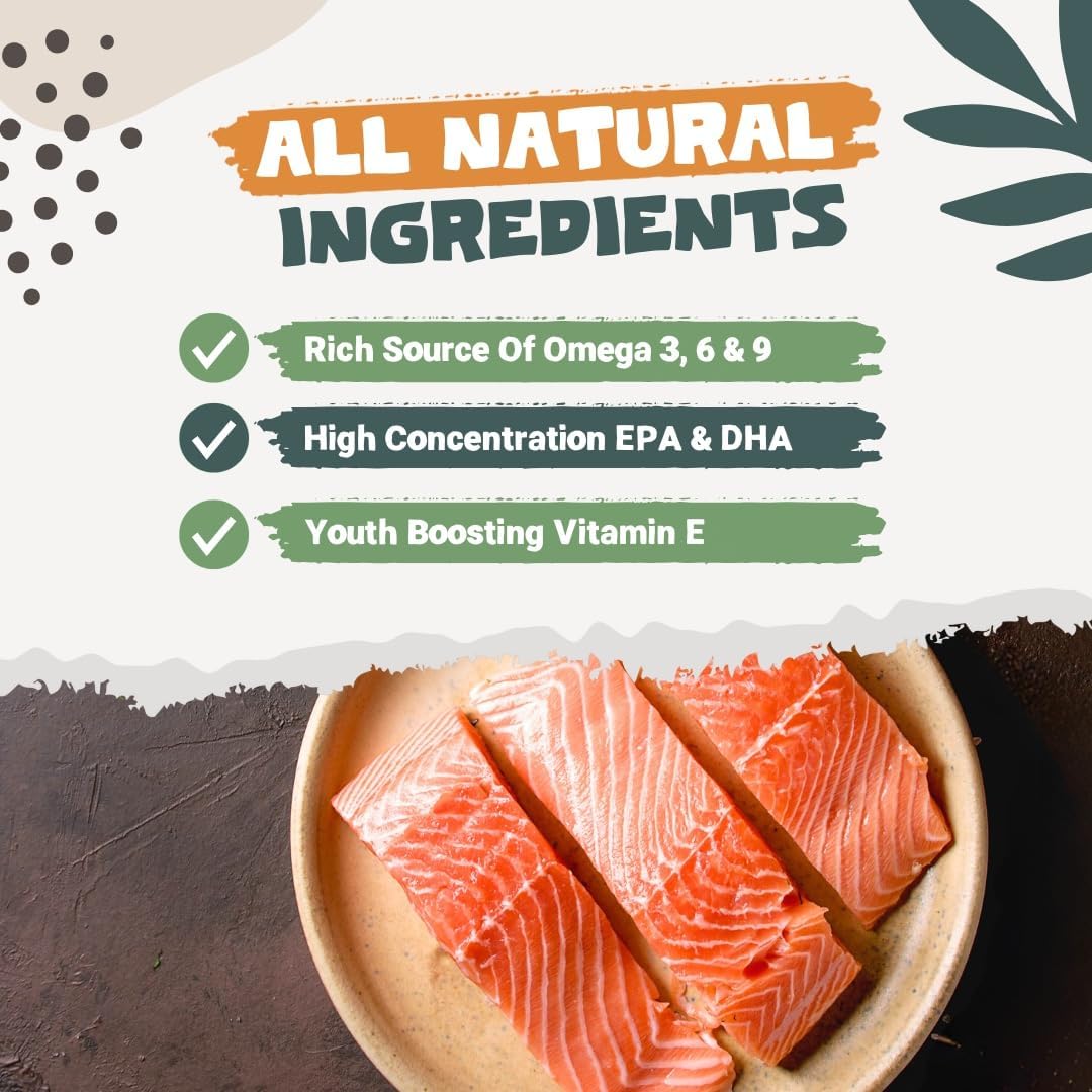 Salmon oil for joint and brain health in dogs and cats