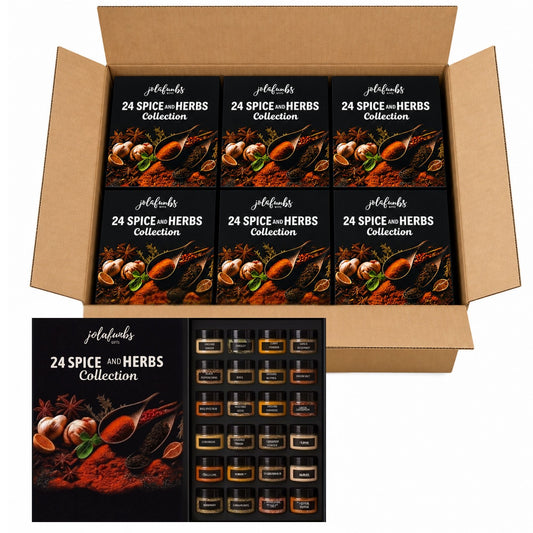 Jolafunbs 6 pack spice and herb seasoning gift set