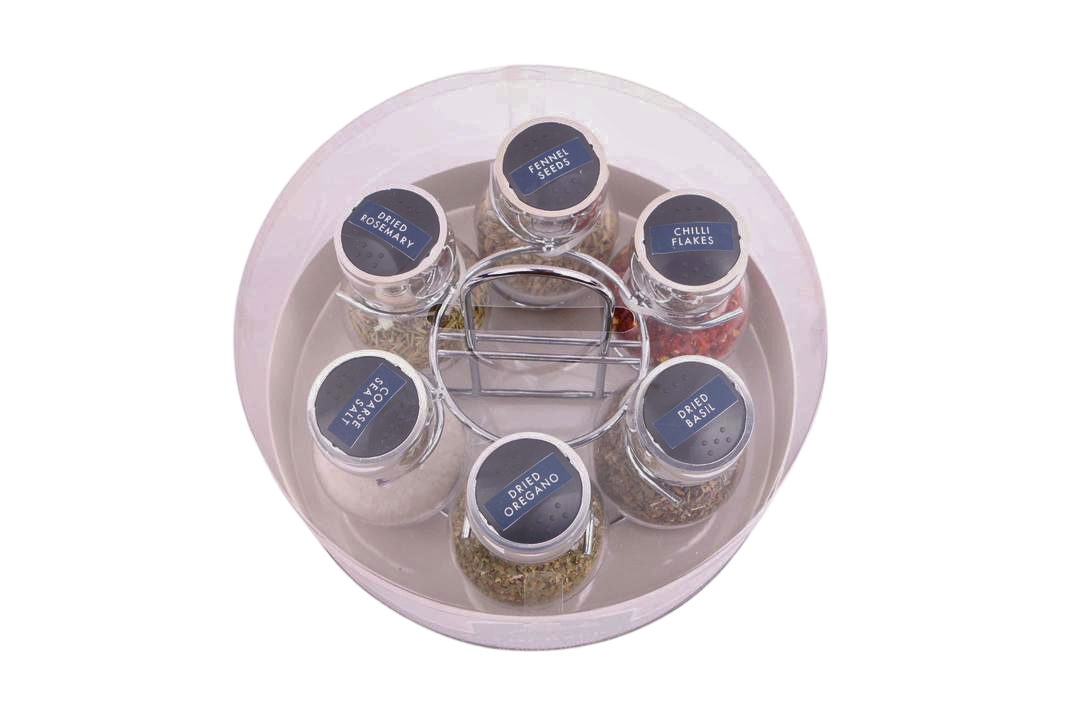  Organized kitchen with JOLAFUNBS spice jars set of 6 featuring shaker lids for convenient and mess-free spice use