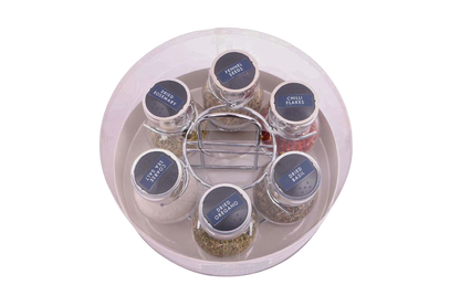  Organized kitchen with JOLAFUNBS spice jars set of 6 featuring shaker lids for convenient and mess-free spice use