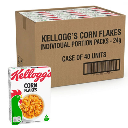 Kellogg's Corn Flakes 24g individual portion packs, pack of 40