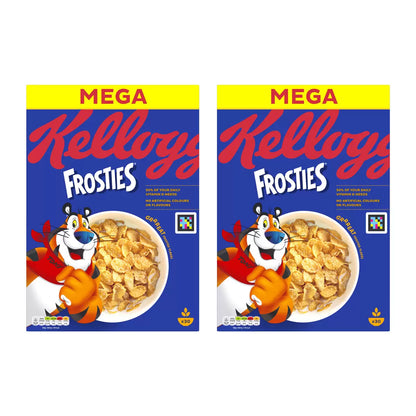 Kellogg’s Frosties cereal 2 x 925g twin pack of frosted corn flakes