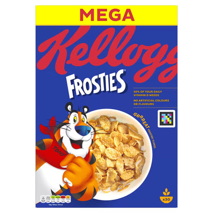 Kellogg’s Frosties breakfast cereal family pack with vitamins and iron