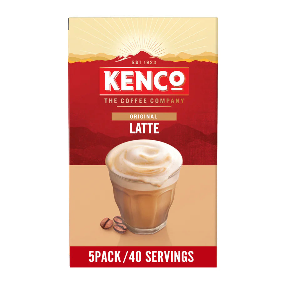  Barista-style Kenco Latte with rich flavour and frothy top