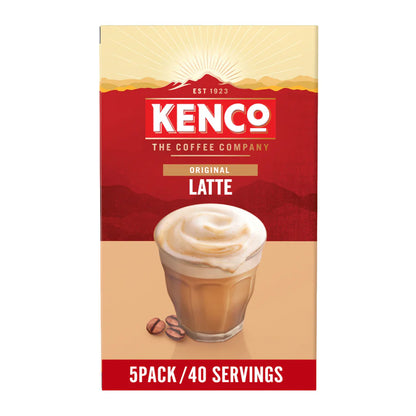  Barista-style Kenco Latte with rich flavour and frothy top
