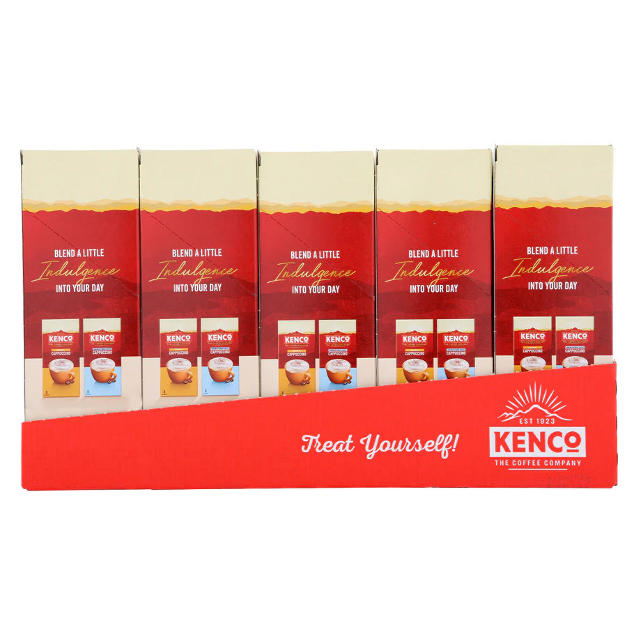 Convenient Kenco Latte sachets for quick coffee on busy mornings