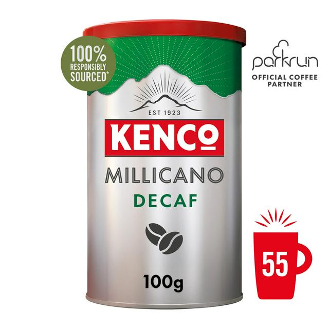 Kenco Millicano Americano Decaf Instant Coffee 100g jar