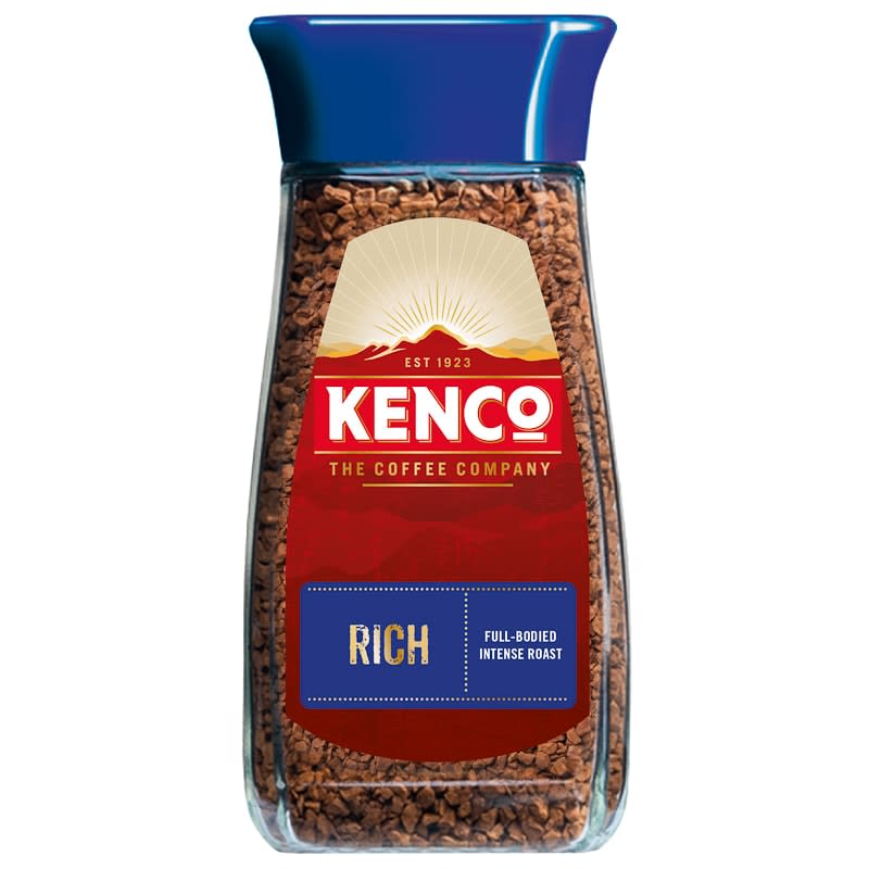 Kenco Rich Coffee 200g full-bodied intense roast coffee