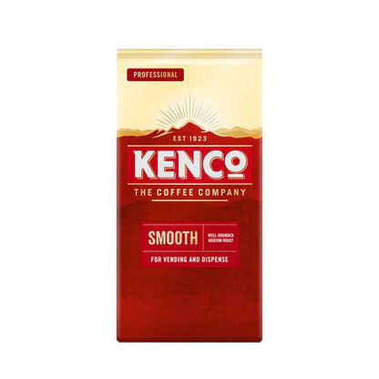 Kenco Smooth Roast Instant Coffee 300g refill bag with medium roast flavour