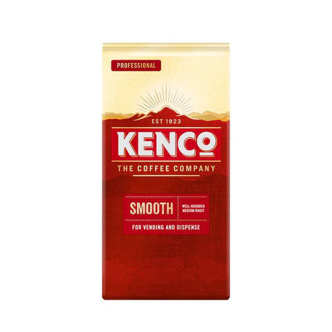 Kenco Smooth Roast Instant Coffee 300g refill bag with medium roast flavour