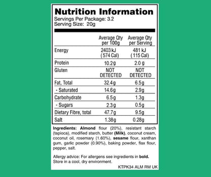 Ketogenic Friendly Crackers