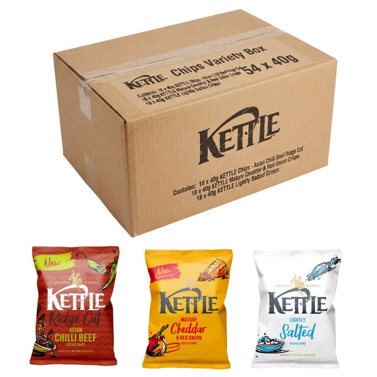 Kettle Chips Variety Box 54 x 40g