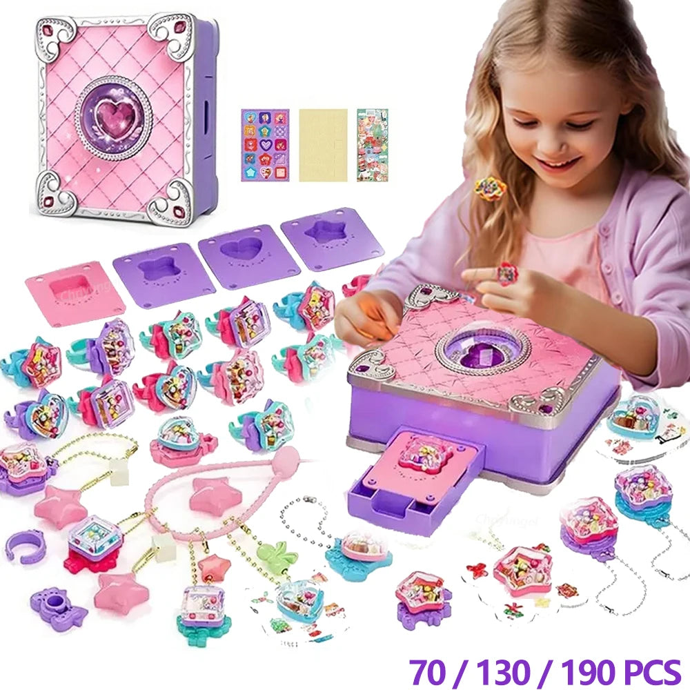 Jewelry design activity kit for children crafts